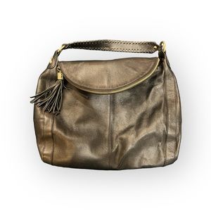 Onna Ehrlich The Rachel Black Braided Handle Handbag